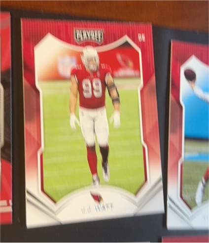 2021 Panini Playoff #179 J.J. Watt — front