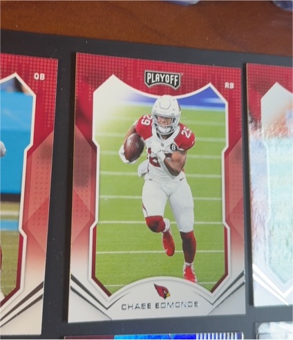 2021 Panini Playoff Football #178 Chase Edmonds — front