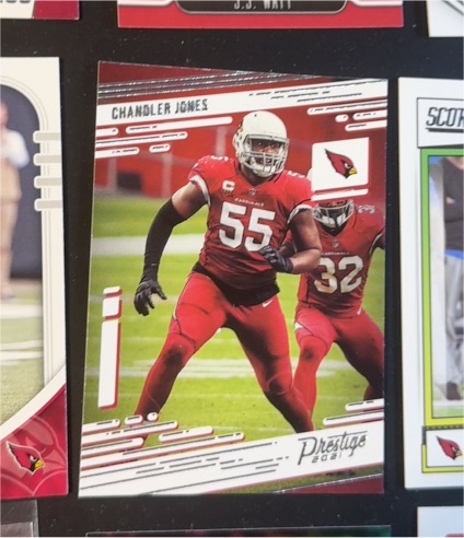 2021 Panini Prestige #55 Chandler Jones — front