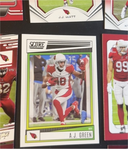 2022 Panini Score #143 A.J. Green — front