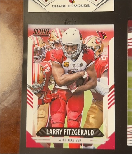 2021 Panini Score #243 Larry Fitzgerald — front