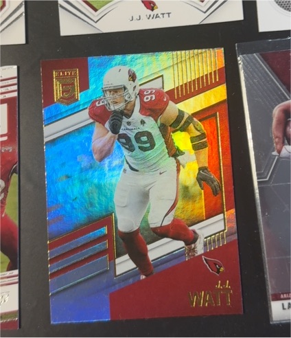 2022 Panini Donruss Elite Football #95 J.J. Watt — front