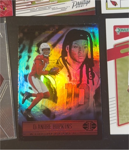 2021 Panini Illusions #15 DeAndre Hopkins — front