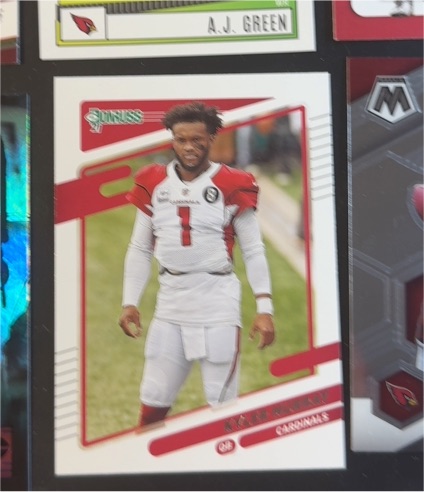 2021 Donruss #245 Kyler Murray No Helmet Variation — front