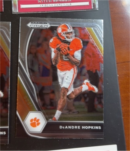 2021 Panini Prizm Draft Picks Collegiate #35 DeAndre Hopkins — front