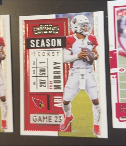 2020 Panini Contenders Season Ticket #98 Kyler Murray — front