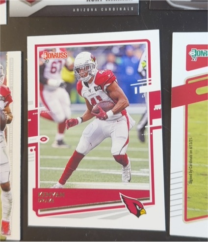 2021 Donruss #20 DeAndre Hopkins — front