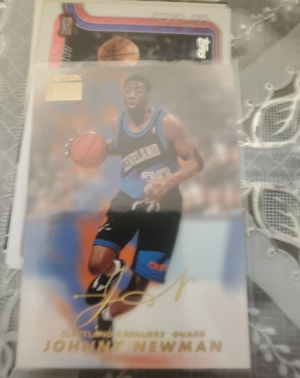 1998-99 Skybox Premium #173 Johnny Newman — front