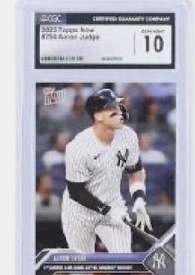 2023 Topps Now #754 Aaron Judge — front