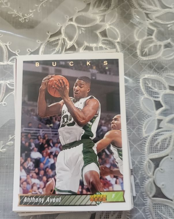 1992-93 Upper Deck #313 Anthony Avent — front