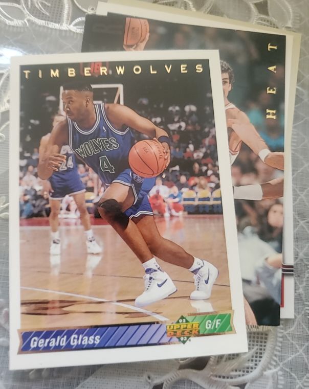 1992-93 Upper Deck #186 Gerald Glass — front