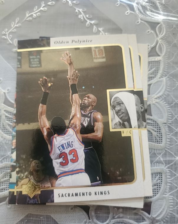 1995-96 Upper Deck SP #115 Olden Polynice Sacramento Kings — front