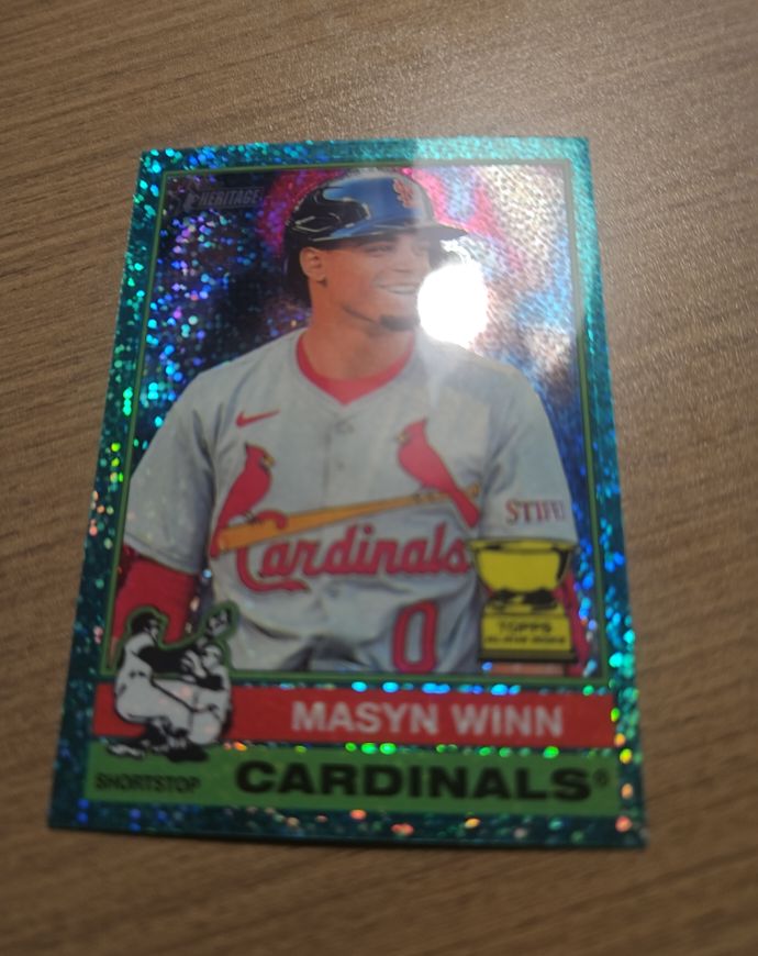 2025 Topps Heritage #103 Masyn Winn — front