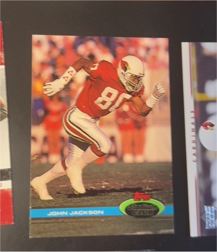 1991 Topps Stadium Club #26 John Jackson — front
