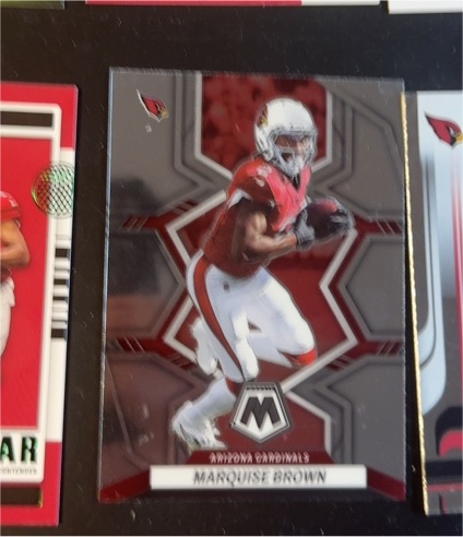 2023 Panini Mosaic #3 Marquise Brown — front