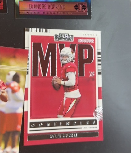 2021 Panini Contenders MVP Contenders #MVP-KMU Kyler Murray — front