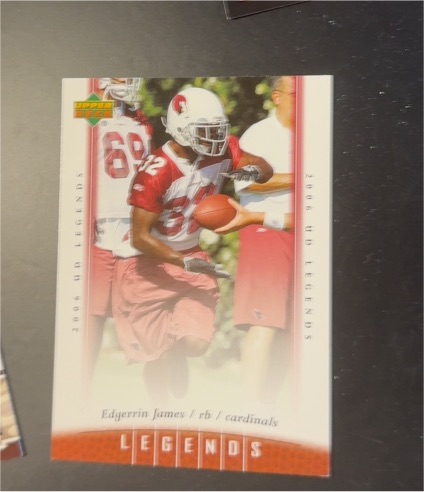 2006 Upper Deck Legends #76 Edgerrin James — front
