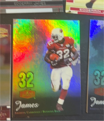 2006 Flair Showcase #1 Edgerrin James Arizona Cardinals — front