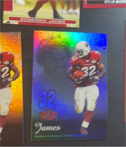 2006 Fleer Flair Showcase #1 Edgerrin James — front