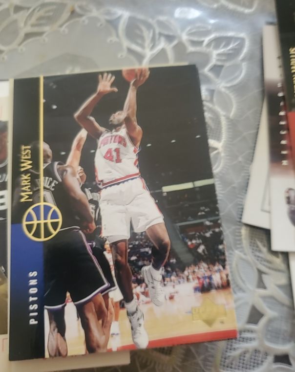 1994-95 Upper Deck #300 Mark West — front
