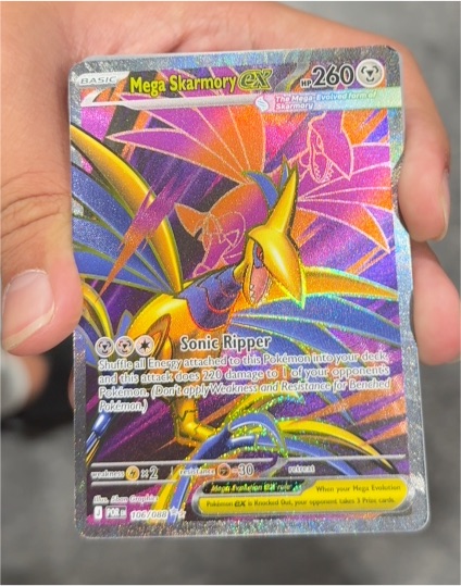 2026 Mega Skarmory EX #106 — front