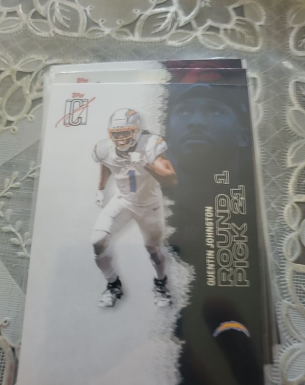 2025 Topps Signature Class #31 Quentin Johnston — front