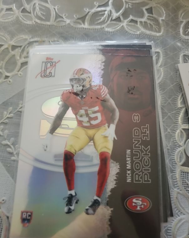2025 Topps Signature Class #215 Nick Martin Rookie — front