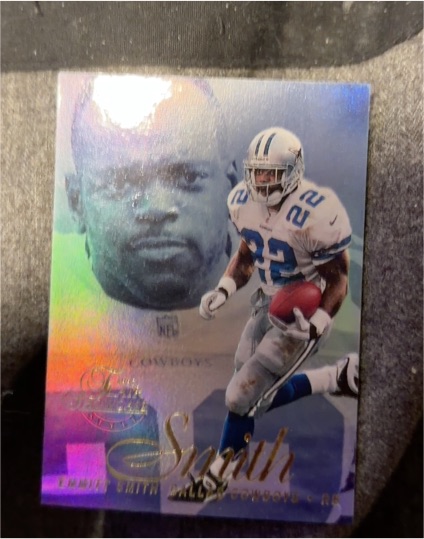 1997 Fleer Flair Showcase Style #22 Emmitt Smith — front