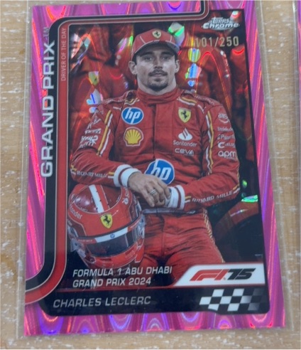 2025 Topps Chrome Formula 1 #125 Charles Leclerc — front