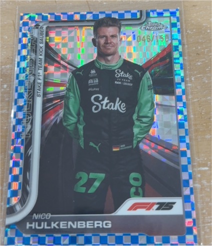 2025 Topps Chrome Formula 1 #046 Nico Hulkenberg — front