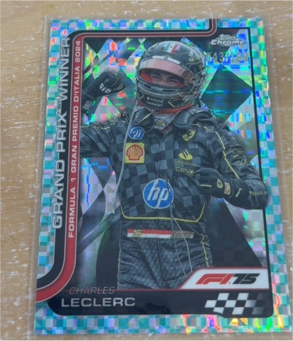 2025 Topps Chrome Formula 1 #108 Charles Leclerc — front