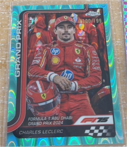 2025 Topps Chrome Formula 1 #145 Charles Leclerc — front