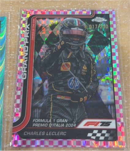 2024 Topps Chrome Formula 1 #017 Charles Leclerc — front