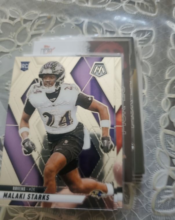 2025 Panini Mosaic #347 Malaki Starks — front