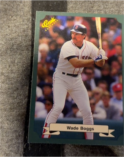1987 Classic Green #60 Wade Boggs — front