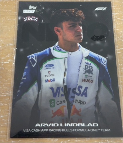 2026 Topps Lights Out #Arvid Lindblad — front
