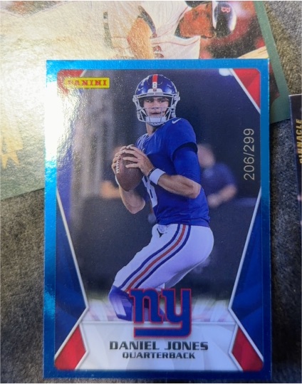 2020 Panini NFL Sticker & Card Collection #63 Daniel Jones — front