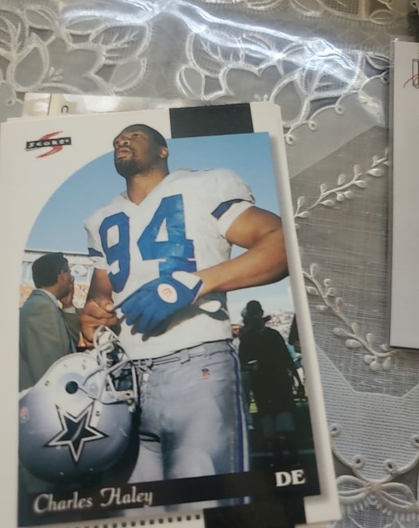 1996 Score #50 Charles Haley — front