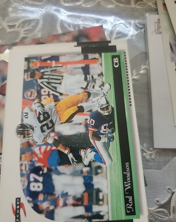 1996 Score #95 Rod Woodson — front