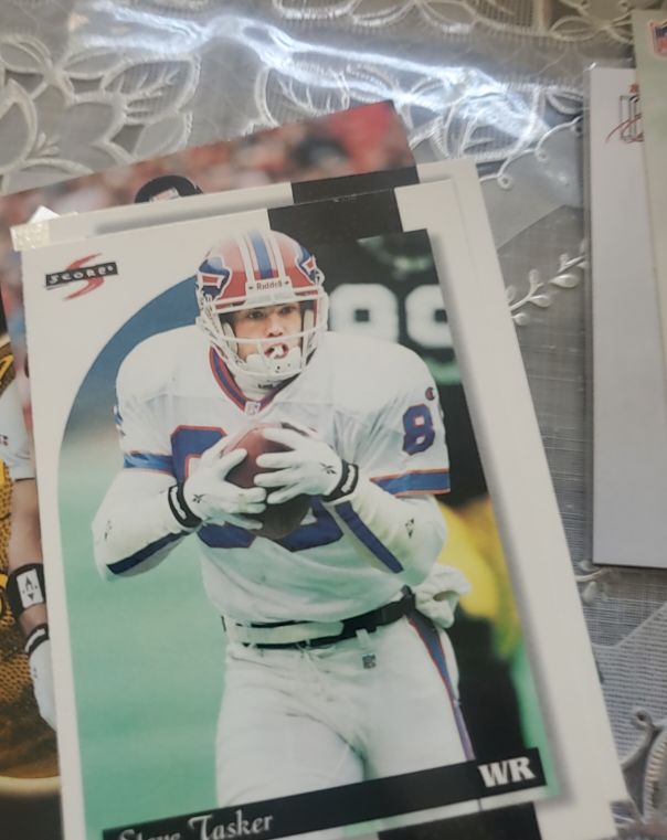 1996 Score #170 Steve Tasker — front