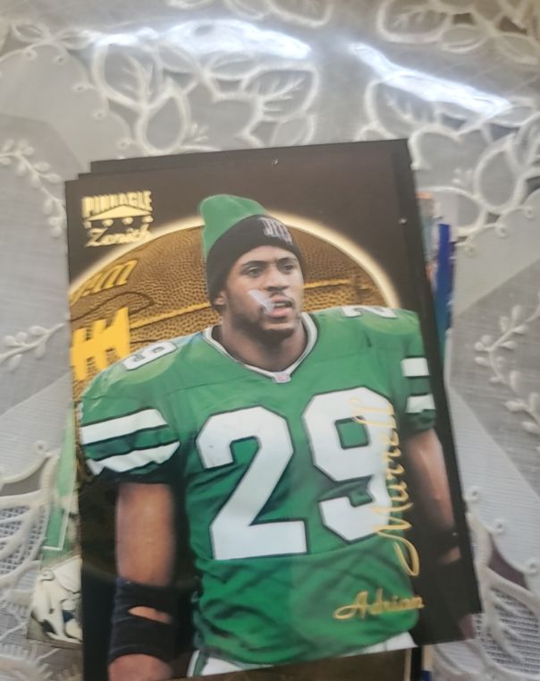 1996 Pinnacle Zenith #Z-92 Adrian Murrell New York Jets — front