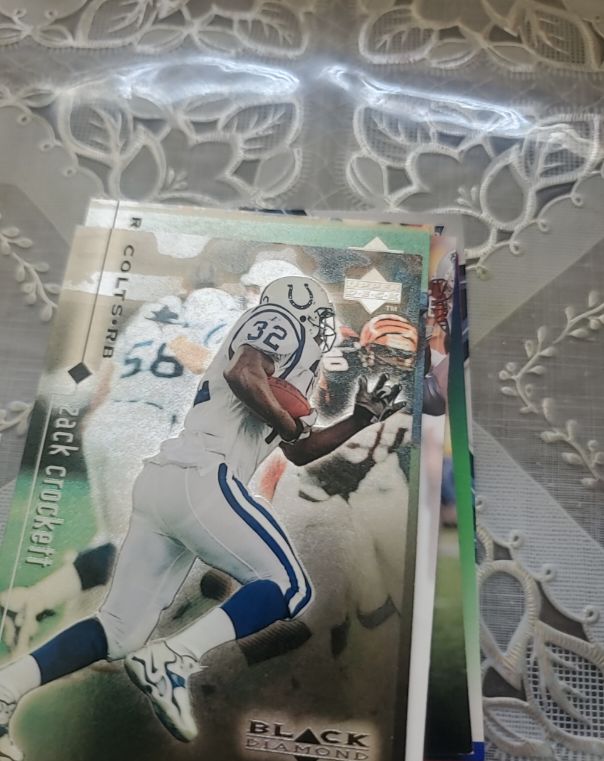 1998 Upper Deck Black Diamond #36 Zack Crockett — front