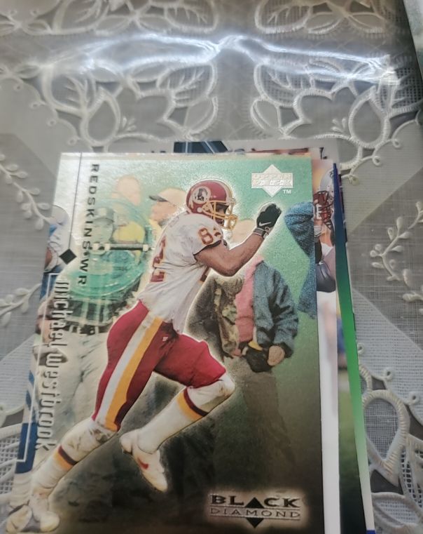 1998 Upper Deck Black Diamond #90 Michael Westbrook — front
