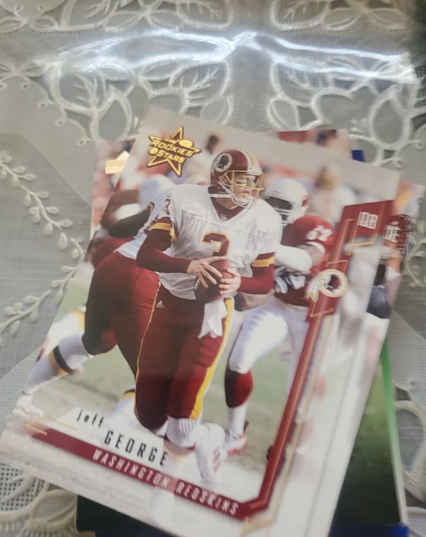 2001 Leaf Rookies & Stars #43 Jeff George — front
