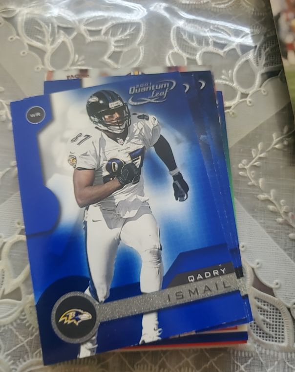 2001 Quantum Leaf #13 Qadry Ismail — front