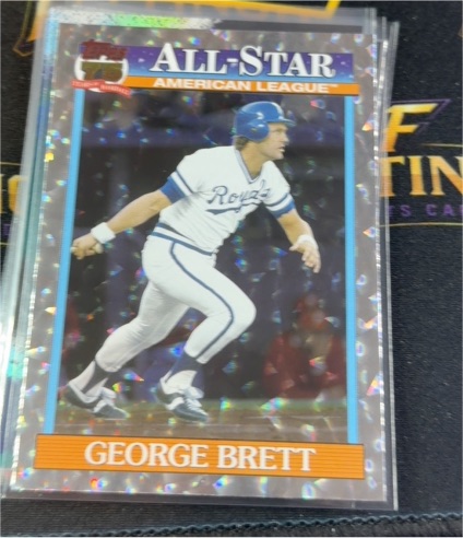 2026 Topps Series 2 #91AS-41 George Brett 1991 All-Star Crackle Foil — front