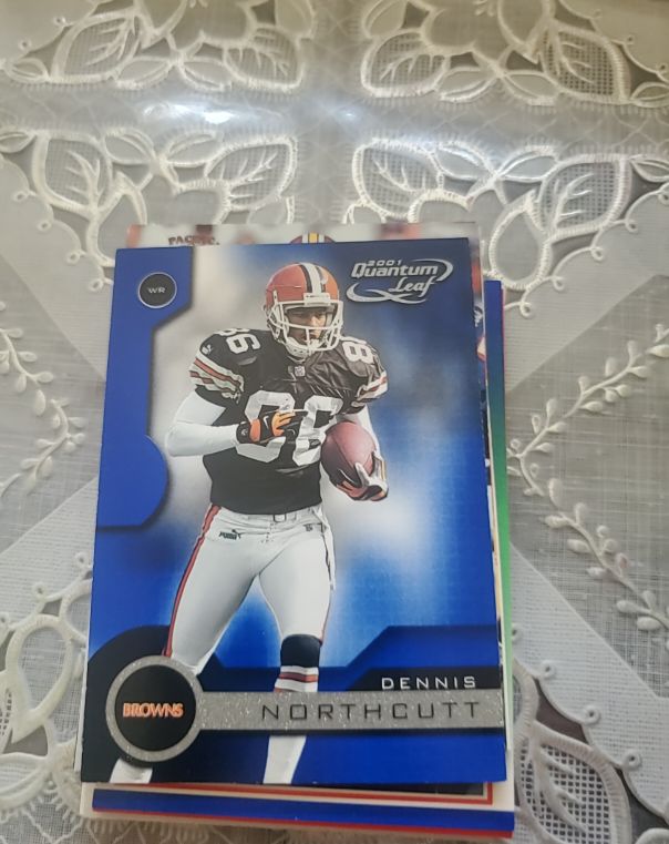 2001 Quantum Leaf #45 Dennis Northcutt — front