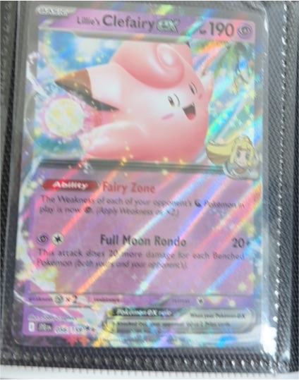 2023 Pokémon TCG Journey Together #056 Lillie's Clefairy ex — front