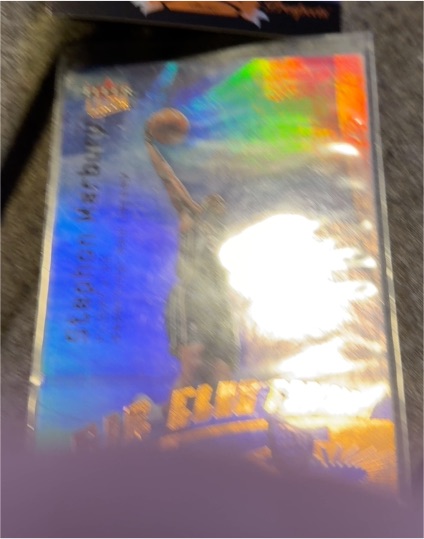 1995 Upper Deck Grant Hill Hologram #H3 — front