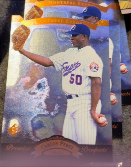 1995 Upper Deck SP Premier Prospects #19 Carlos Perez — front